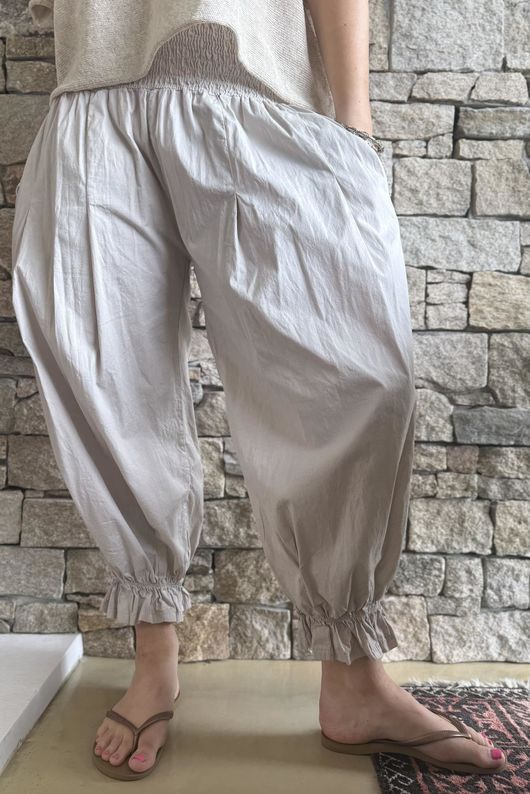 Paloma Bloomer Pant Stone